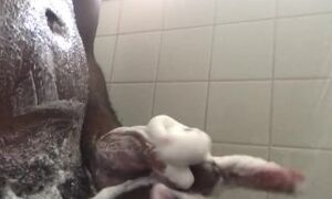 Washing This Amazing Big Sexy Dick For Future Wife