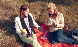 Gia Steel Workout Naked Outside