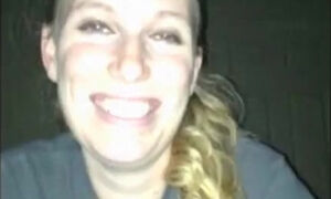 Cuckold tapes a black bull fucking his wife on the floor