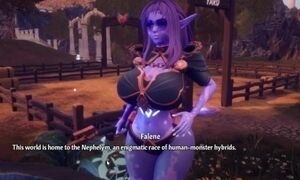 'Breeders of Nephelym [Hentai 3D game] Ep.1 a plant monster girl sucked my huge cowgirl tits'