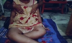 Indian aunty riding her husband big cock