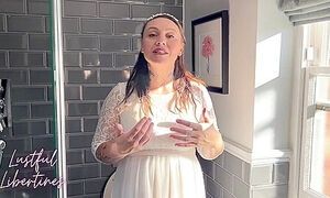 Pregnant Stepdaughter-in-law Creampied Minutes Before Her Wedding