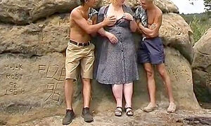 Vera Granny Gets Fucked In The Mountains 1