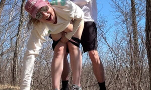 Ryland Ryker And Mya Lane - Almost Caught Fucking Sexy Milf In Nature On A Hike