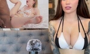 Blacked Raw Porn, Petite Blonde Rides BBC ASMR Reaction - Amateur Willow Harper !