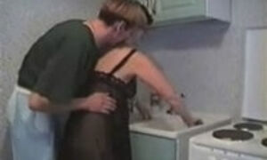 Housewife hardly pumped