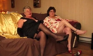 Fabulous Amateur clip with Stockings, Grannies scenes