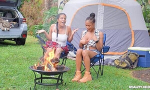 Maya Farrell Hot Lesbian Outdoor Sex