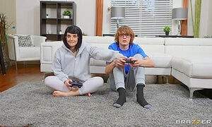 Naughty Goth teens 18+ Threesome Sex