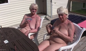 Playing Card Naked In The Sun - Sparkle