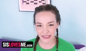 Do You Think My Tits Are Too Big? I Finally Fucked My Stepsisters Huge Boobs! Free Full Movie