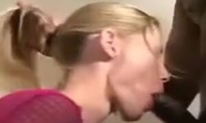 Smokin' swinger wife screwed in the wazoo by bbc and eats cum