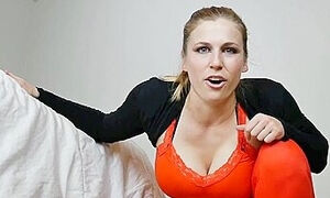 Brat Step sister Makes Step brother Pay To Jack Off - Xev Bellringer