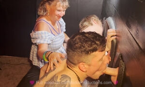 First Time Bisexual Encounter At The Gloryhole