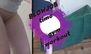 Morning Fucking workout sex in private gym