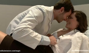 Steve Holmes, James Deen And Bobbi Starr - Cheating Hairy Stepmommy Gang Fornicateed