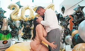 Br New Years Smash Tit With Manuel Ferrara And Angela White