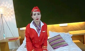 Kinky And Perverted Flight Attendant