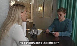 Can She Seduce The Agent?! Fucking Over Rent Increases