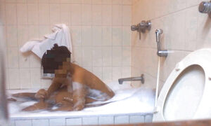 Naked Sis Priya Soapy Boob Massage in hotel bathtub and she sucks my cock slowly . Slowmo Part 2 of 4. F20