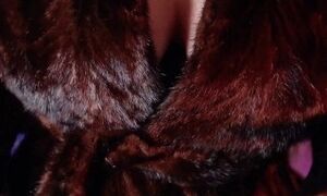 FemDom POV: point of view video. Blonde MILF and FUR fetish. JOI jerk off instruction. Dirty talk.