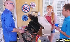 Awesome 4th Of July Threesome - Monique Alexander And Adria Rae