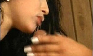 Lubov Tihomirova&colon; Russian porno star&period; Sex in the sauna&period;