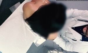Perverted doctor fucks his latina patient in the clinic