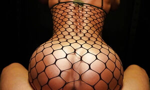 Gym Fucking in My Fishnet Outfit