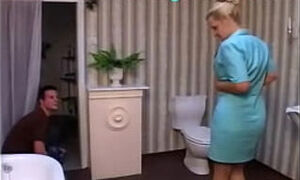 Mature German fucks the Repair Man