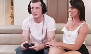 ADULT TIME - MILF Stepmom Comes Onto Me And Wants Me To Cum On Her Face