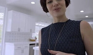 Stepmom wants her stepsons cock deep down into her milf pussy