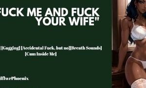 FUCK ME AND FUCK YOUR WIFE -ASMR AUDIO ROLEPLAY