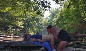 'REAL COUPLE Risky Romantic Sensual Blowjob Quick Amateur Dick Suck'