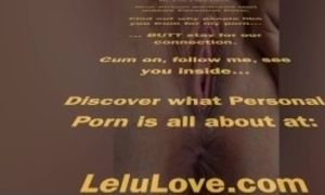 'Babe giving dick rates during Financial Domination JOI miXXXed w/ asshole puckering pussy closeups & foot fetish - Lelu Love'
